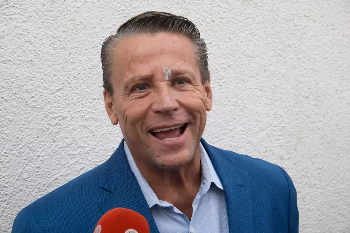 El actor Alfredo Adame