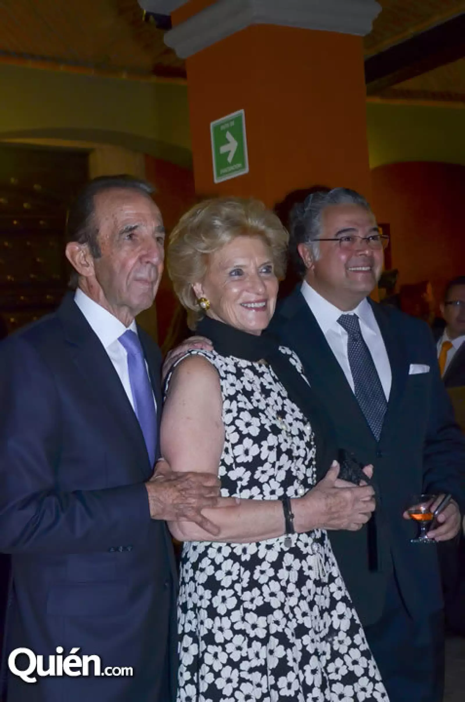 Manuel Arango, Viviana Corcuera y Martin Olavarrieta
