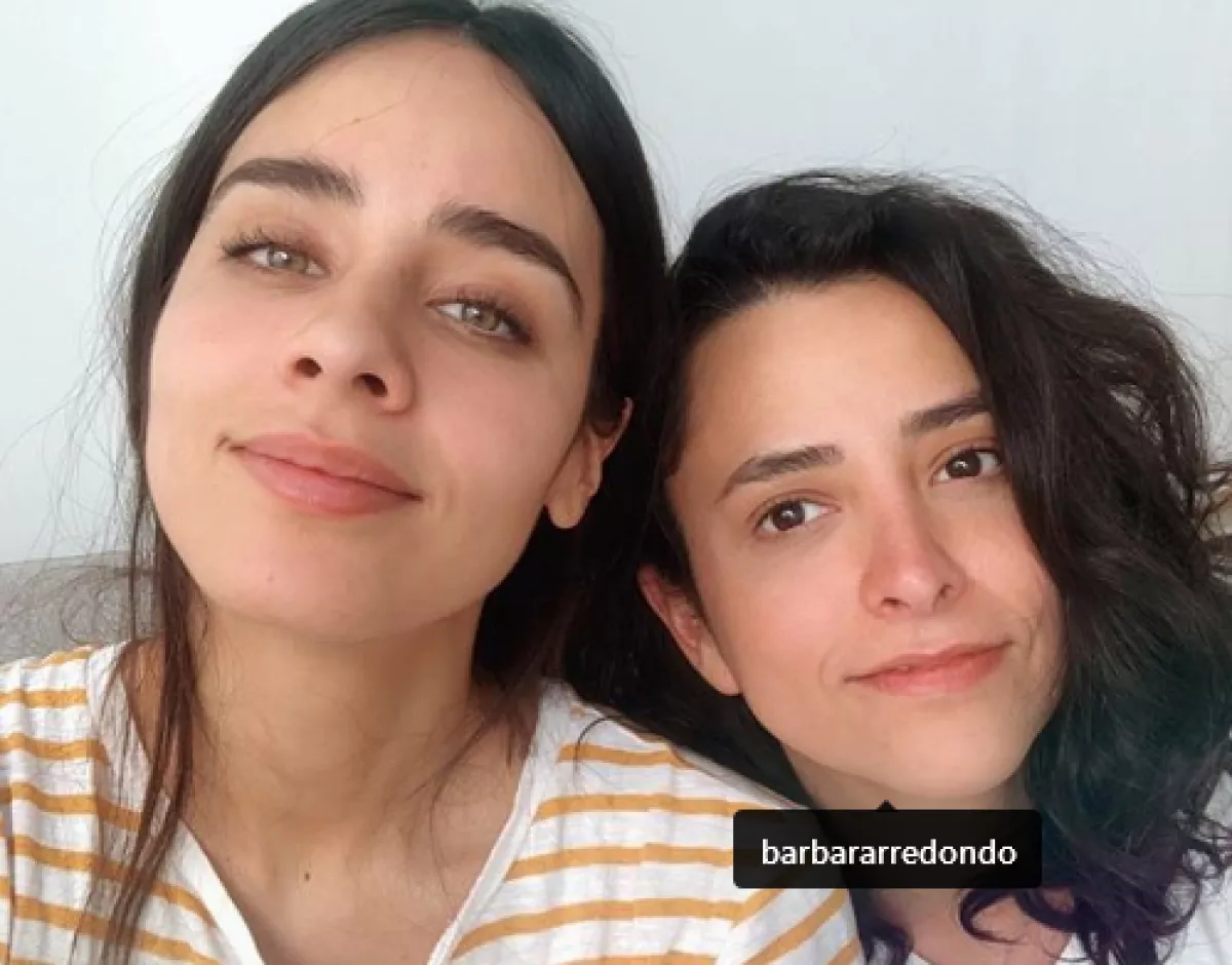 Esmeralda Pimentel y Bárbara Arredondo.