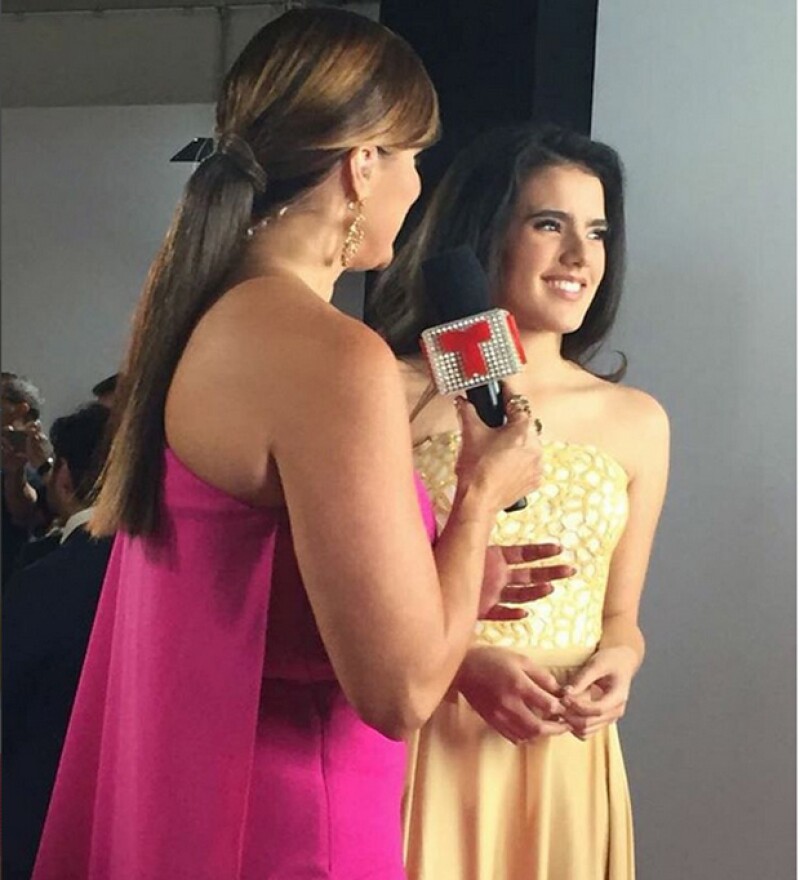 Camila se mostró emocionada por el arranque de su carrera profesional como cantante.