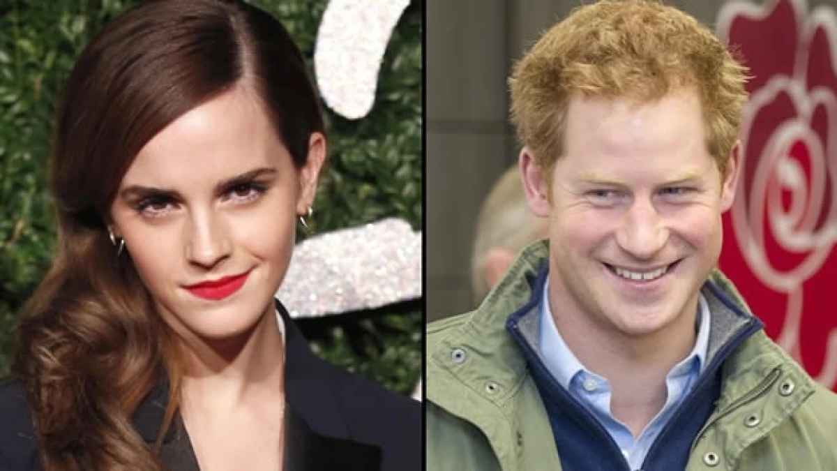 La actriz Emma Watson escribió en Twitter sobre la supuesta relación con el príncipe Harry