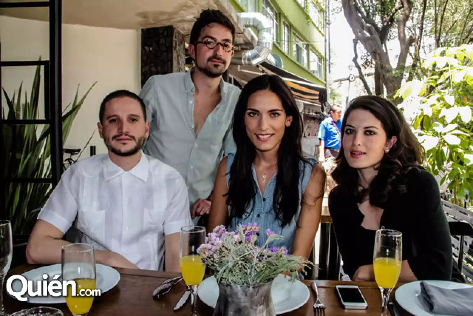 Esteban Santin,Jorge Tellaeche,Rosalba Rojas y Neira Borbolla