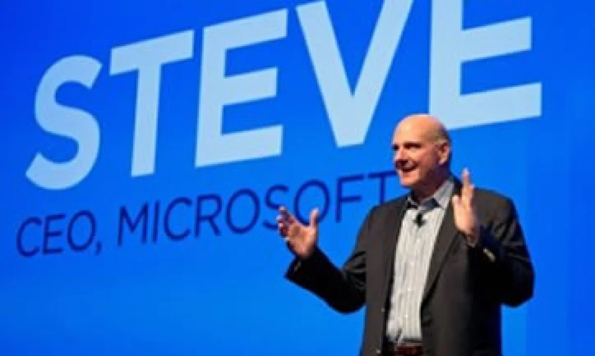 Steve Ballmer dijo a accionistas que Microsoft está realizando un giro fundamental. (Foto: Cortesía Fortune)