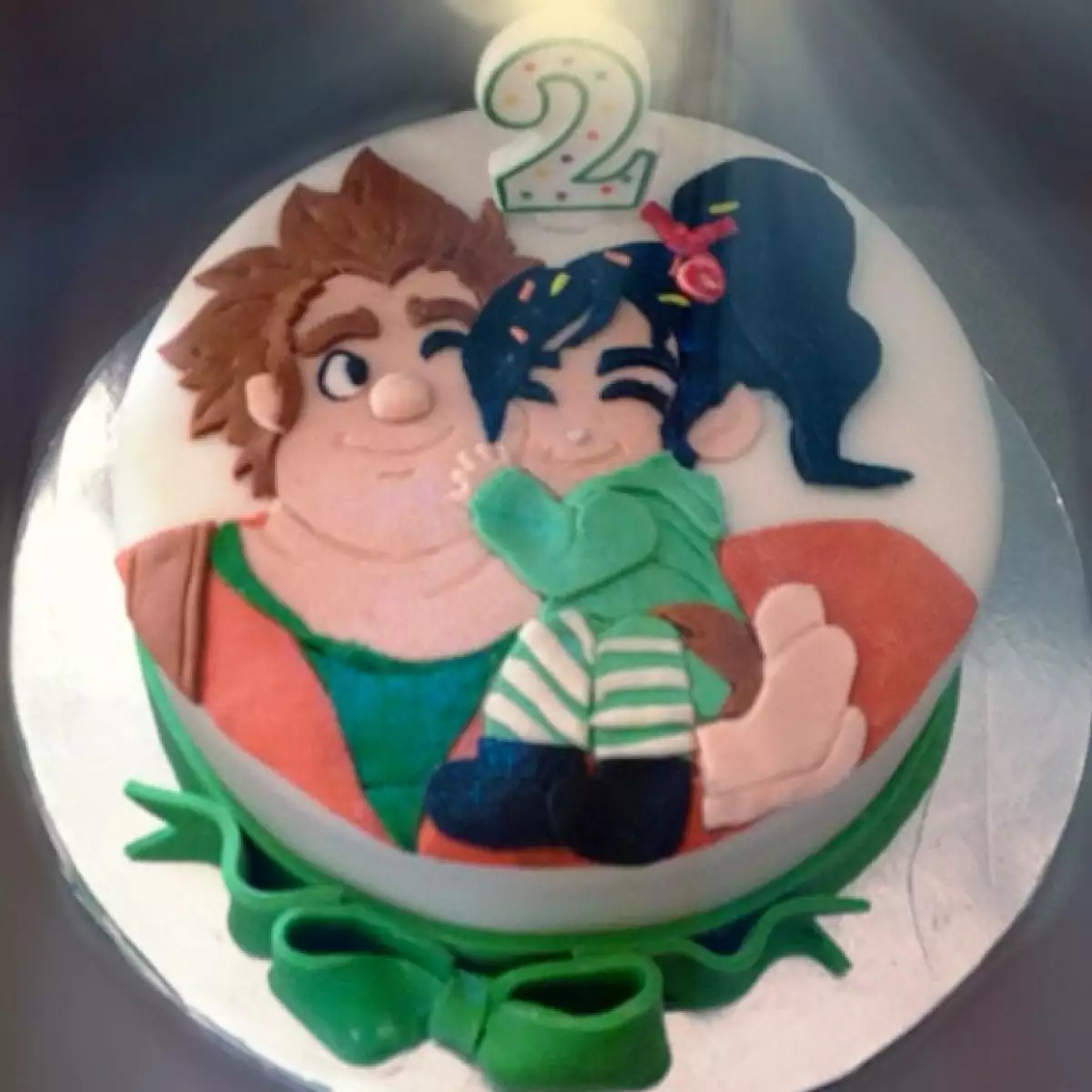 El pastel de Matthew Alejandro.