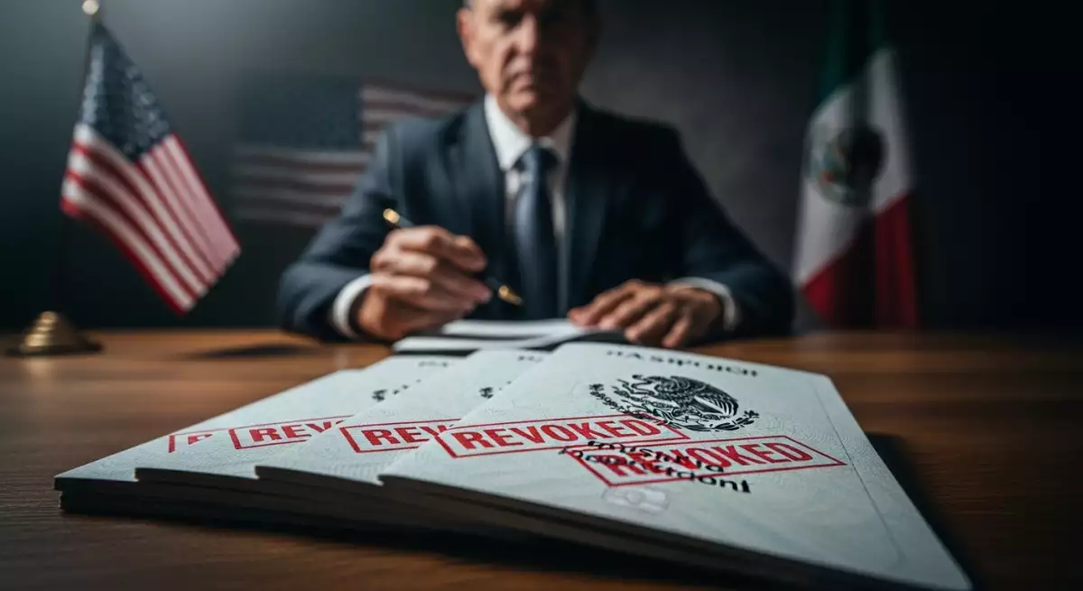 La mayoría de la revocación de visas conocidas fueron a miembros de Morena. Foto: Gemini/Expansión.