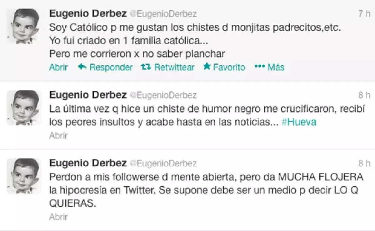 De esta forma el esposo de Alessandra Rosaldo enfatizó su gran respeto por los católicos y por la importancia del evento del día de hoy.