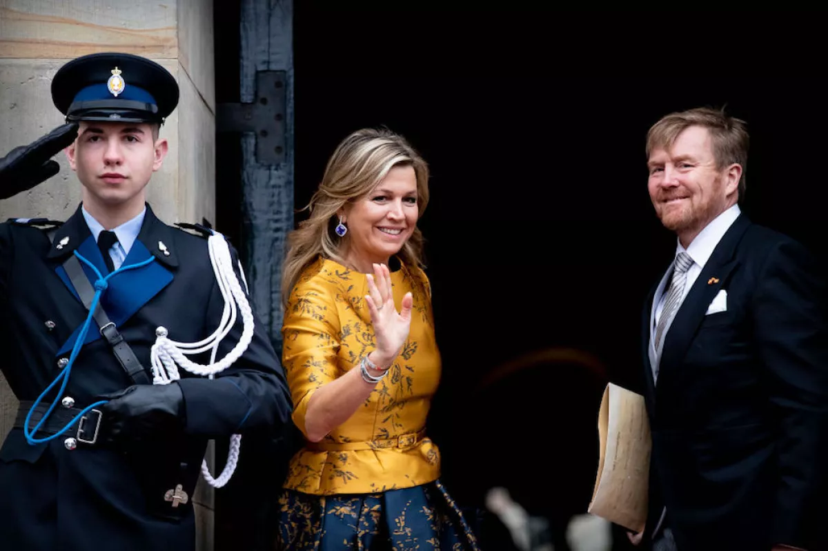 Máxima de Holanda y el rey Guillermo