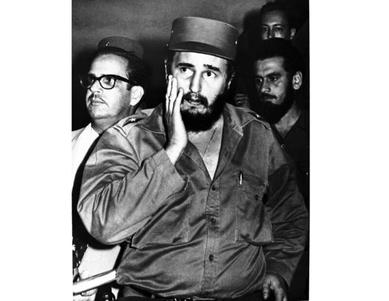 Fidel Castro fue el lídel de la revolución cubana.