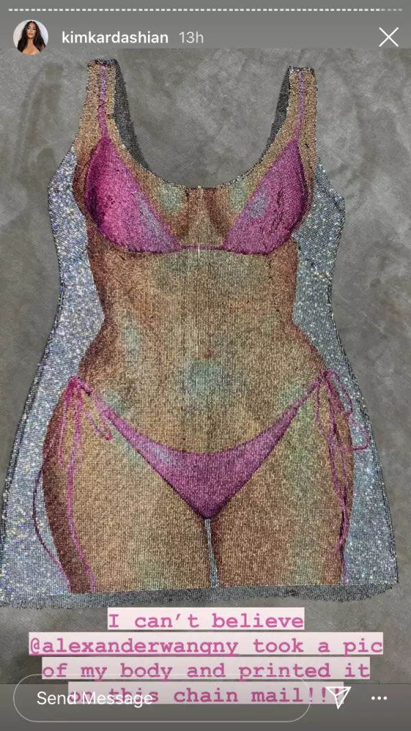 Instagram @kimkardashian