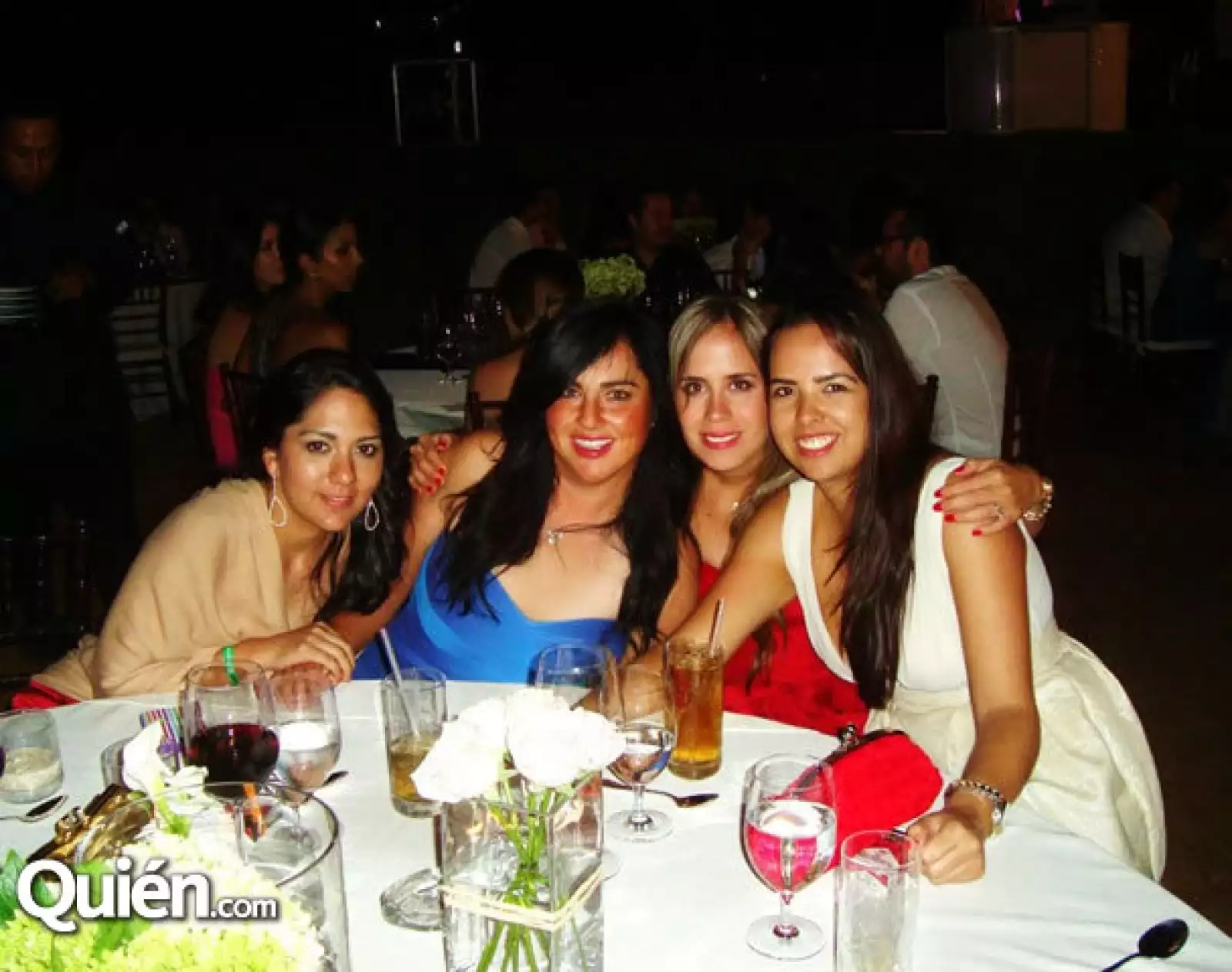 Ana Rivas, Lili Álvarez, Marcela Herrera y Carmen Díaz