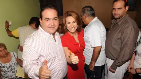 Javier Duarte y Karime Macías