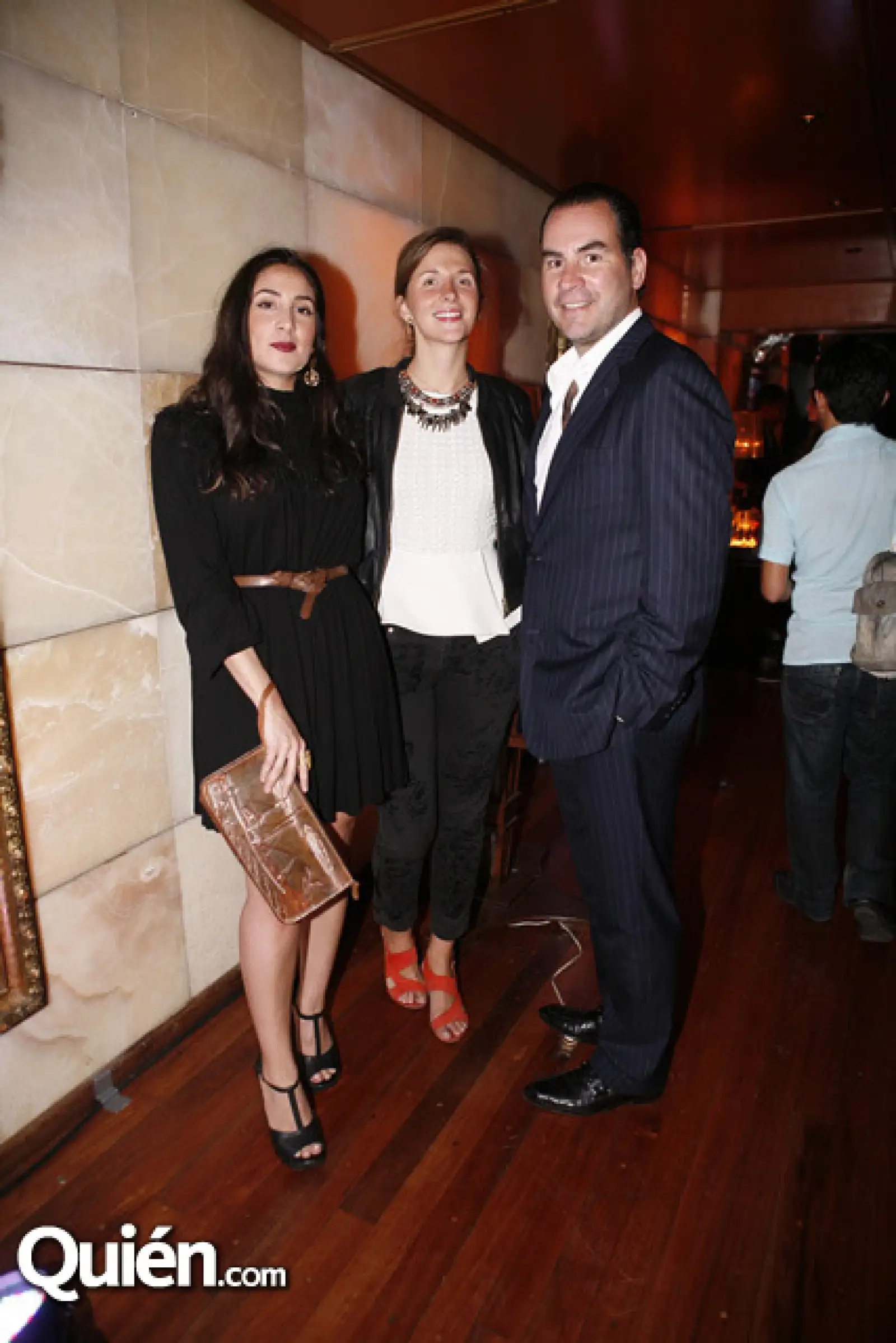 Jordana Tello, Adriana Angulo y Juan Francisco Huesca