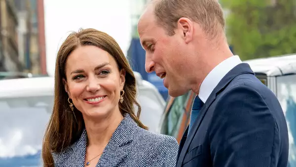 The Duke And Duchess Of Cambridge Attend The Official Opening Of The Glade Of Light Memorial