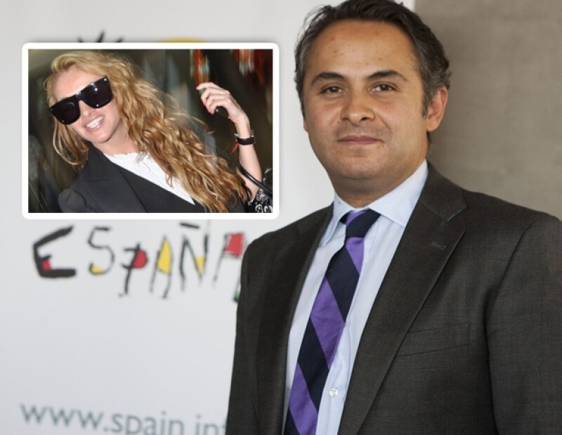Enrique Rubio salió a proteger a su hermana.
