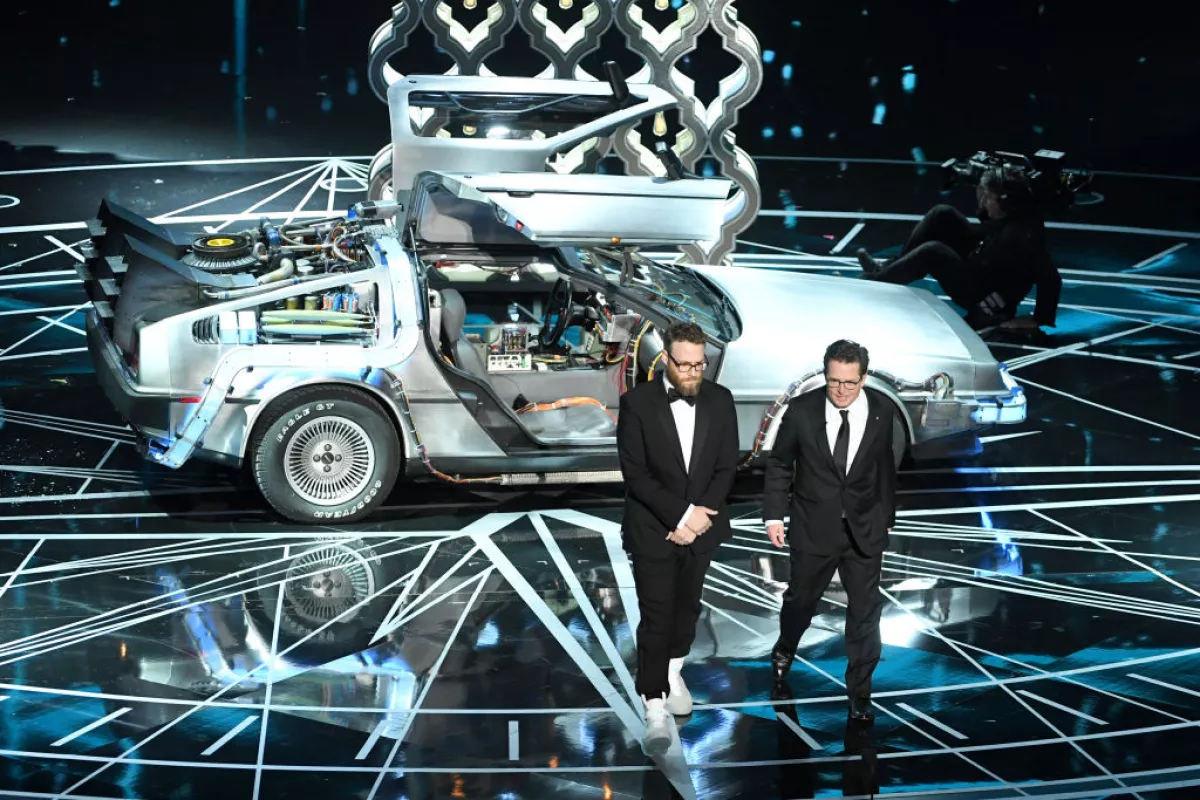 Seth Rogen y Michael J Fox