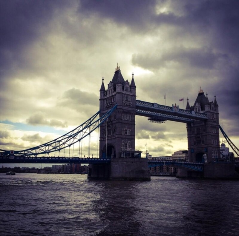 Dominika publicó está foto de su viaje por Londres, el cual parece estar disfrutando. En especial por haber pasado su cumpleaños del otro lado del mundo.