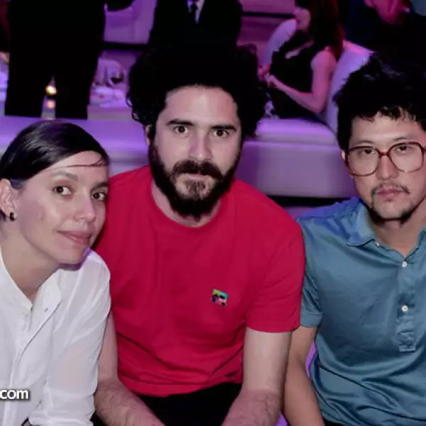 Cynthia Soto, Nicolás Robbio y Andre Komatsu