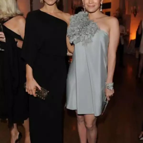 Ella posó también con Kate Beckinsale...