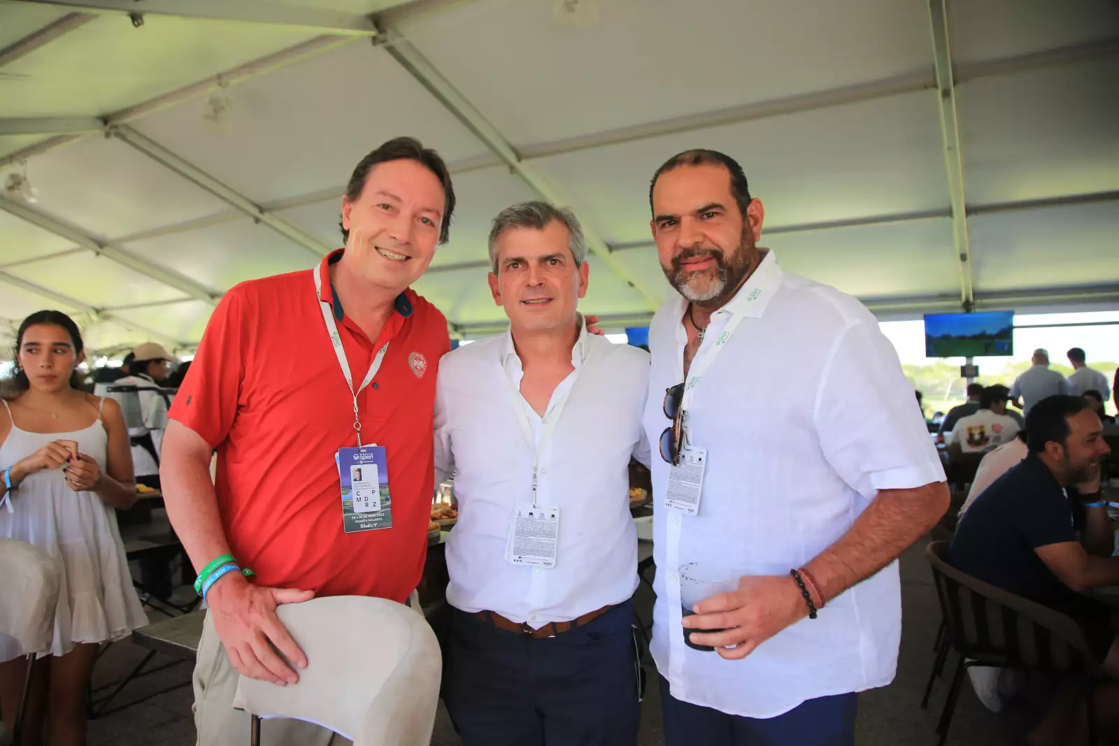 Fernando Lemmenmeyer, Federico Ramírez y José Luis Velázquez 