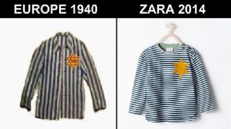 Grupo Inditex se vio obligado a sacar del mercado un diseño para bebés que era muy semejante a las camisetas que debieron usar los judíos durante la II Guerra Mundial.
