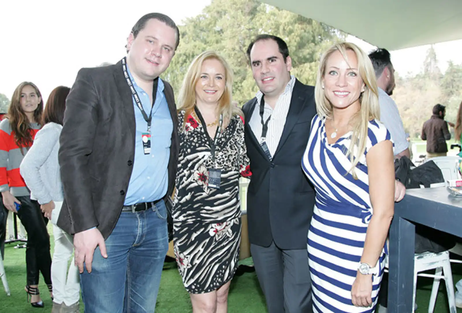 Ian Shaw,Yised Fajardo,Edgar Bernal y Rebeca Velázquez.
