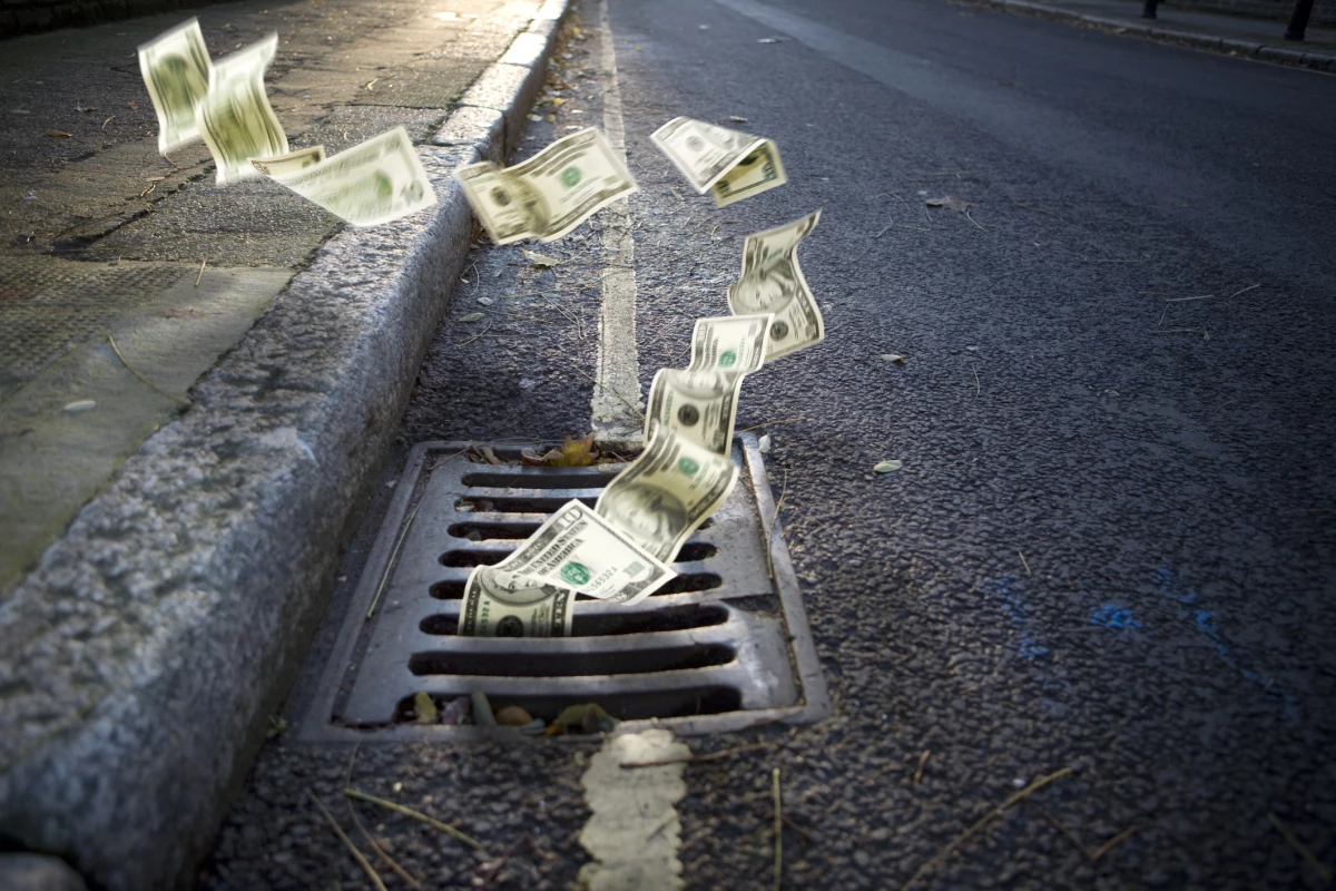En las inversiones.