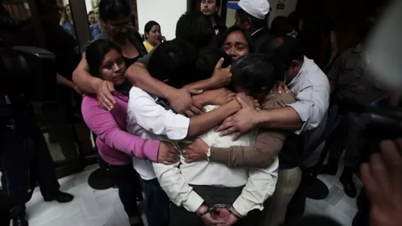 Sentencia Guatemala Soldados