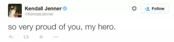 Además, lo llamó su "héroe".