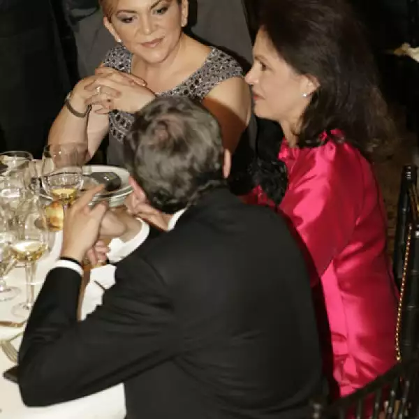Cena Sarkozy en Palacio Nacional