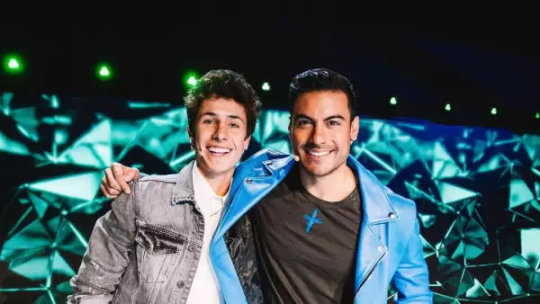 Juanpa Zurita y Carlos Rivera.