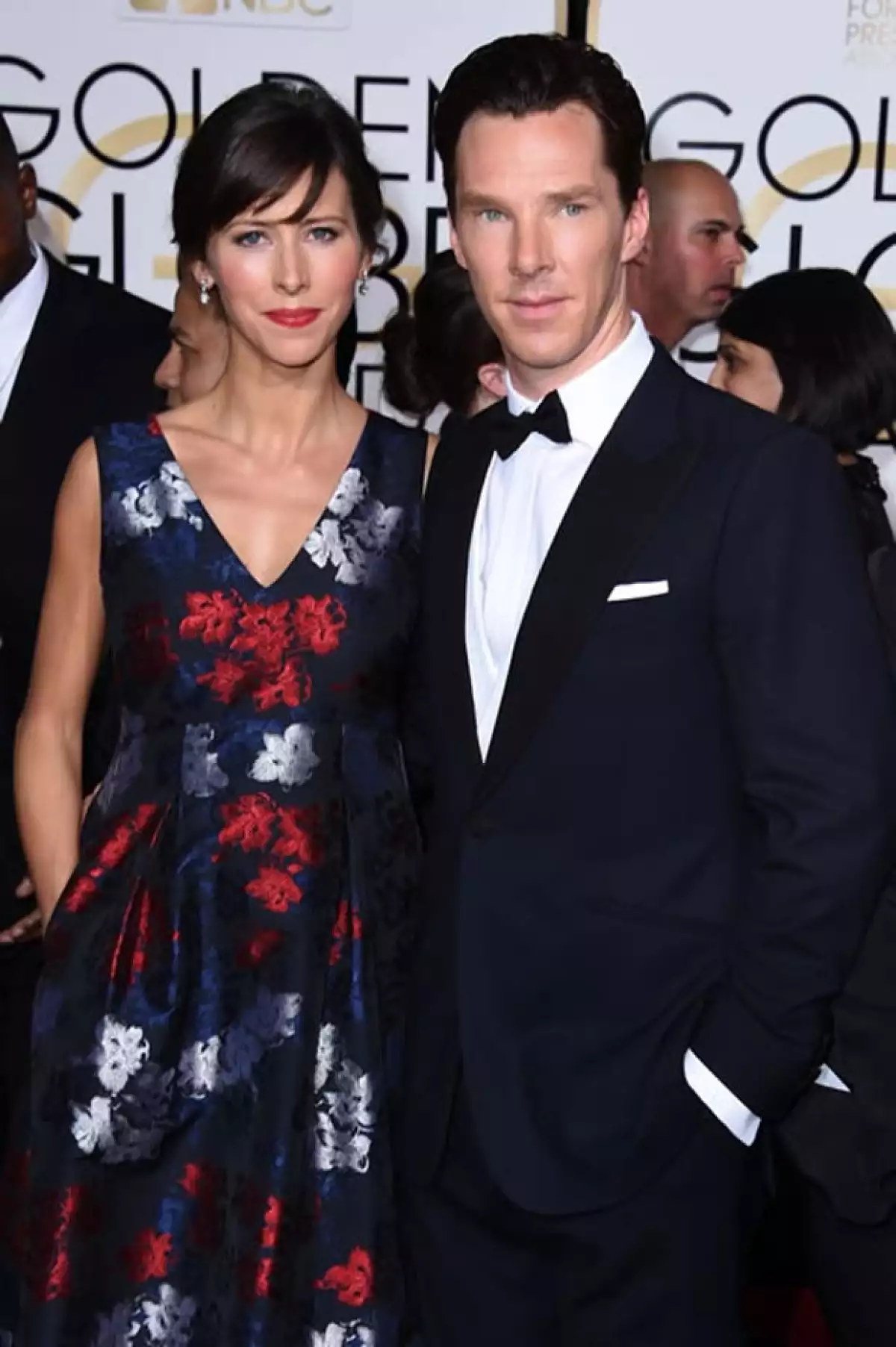 Benedict no se contuvo y le contó la buena nueva a sus padres.