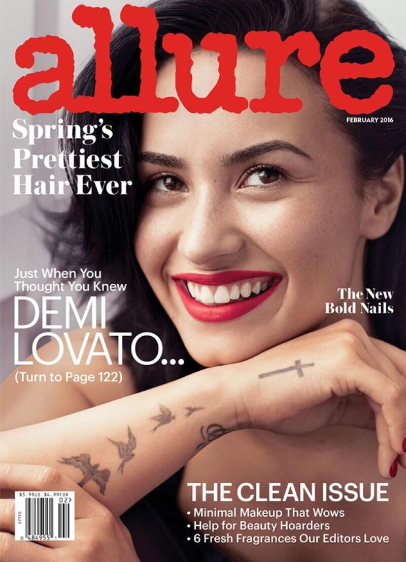 La cantante engalana la portada de la edición de febrero de la publicación.