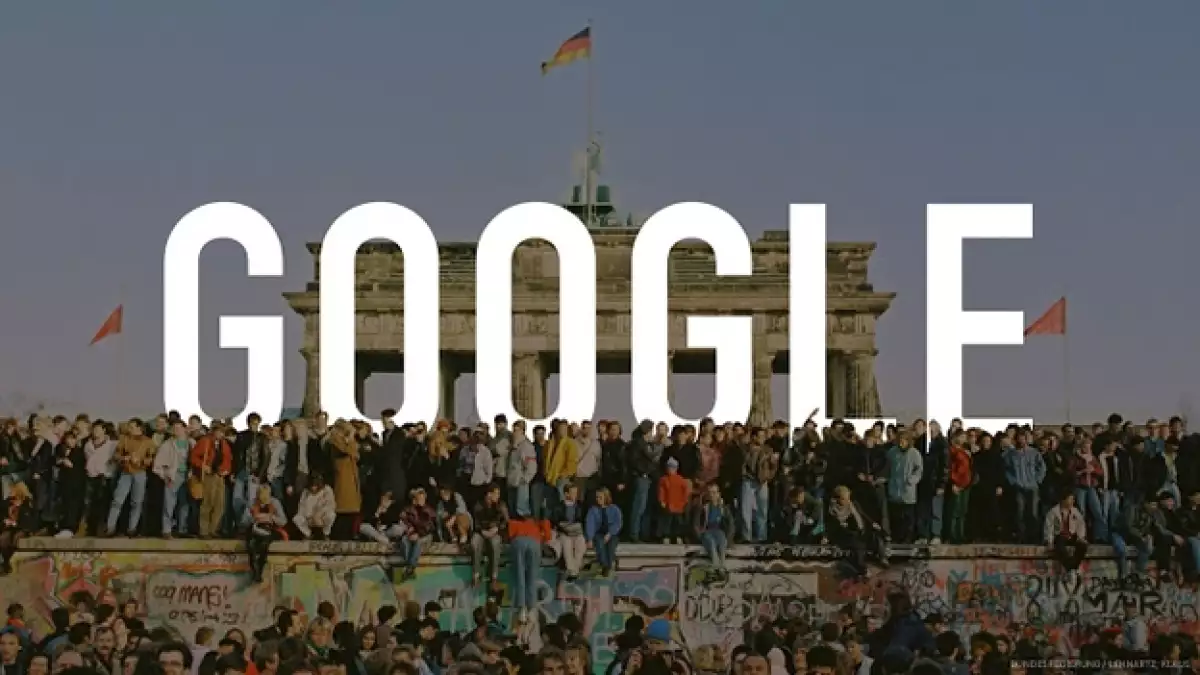 Muro de Berlín Google