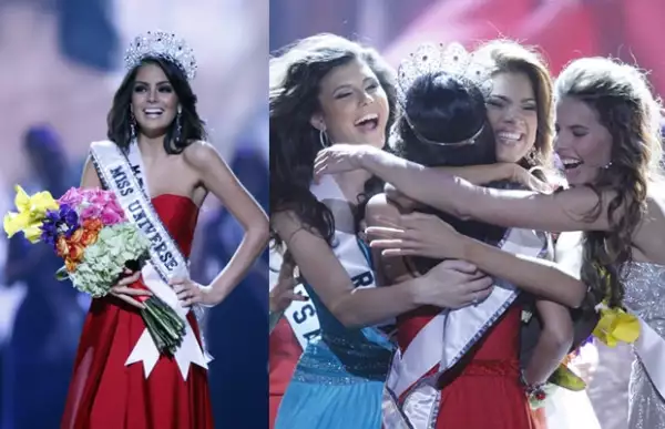 Todas sus compañeras no dudaron en correr a abrazar a Ximena cuando se anunció su triunfo.