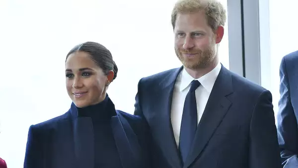 The Duke And Duchess Of Sussex Visit One World Observatory With NYC Mayor Bill De Blasio