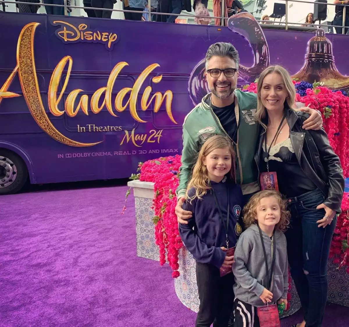 Jaime Camil, Heidi Balvanera, Elena y Jaime III