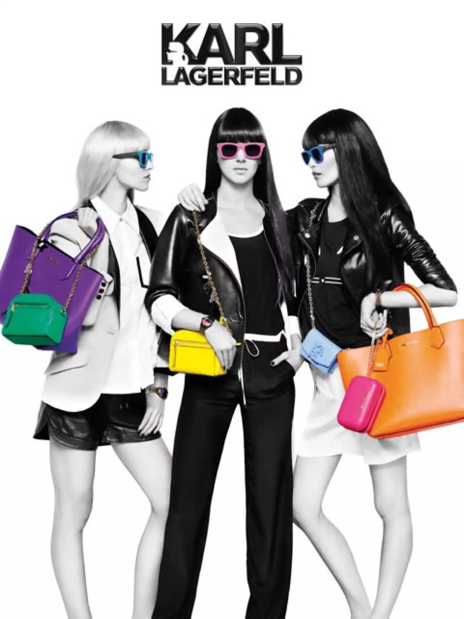 Las musas de Karl Lagerfeld.