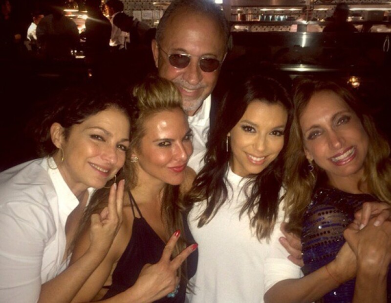 Eva, Kate del Castillo y los Estefan