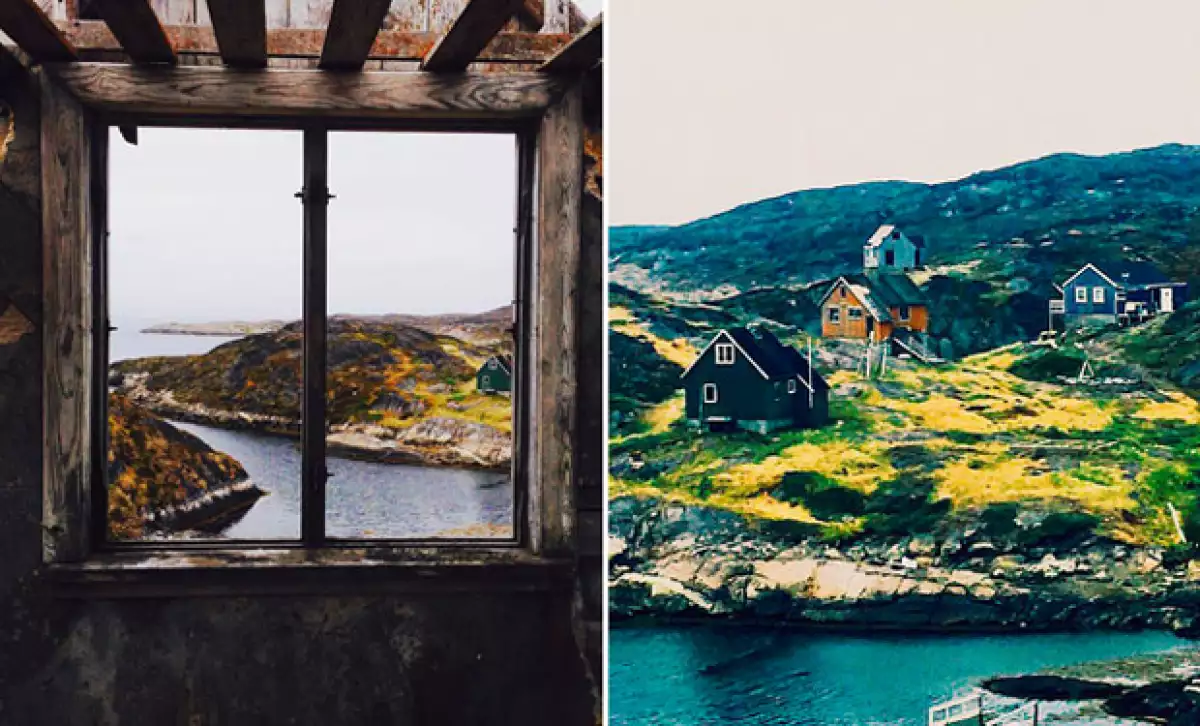 Después de Islandia, Groenlandia fue su nuevo destino, en donde han disfrutado incluso de los pueblos fantasma.