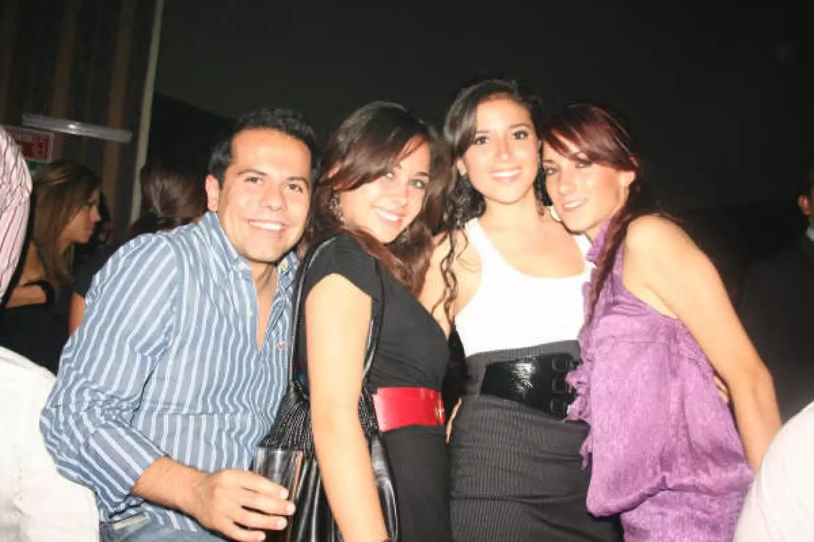 Angel Zamora, Dany Pliego, Gaby Román y Betty Dorado.