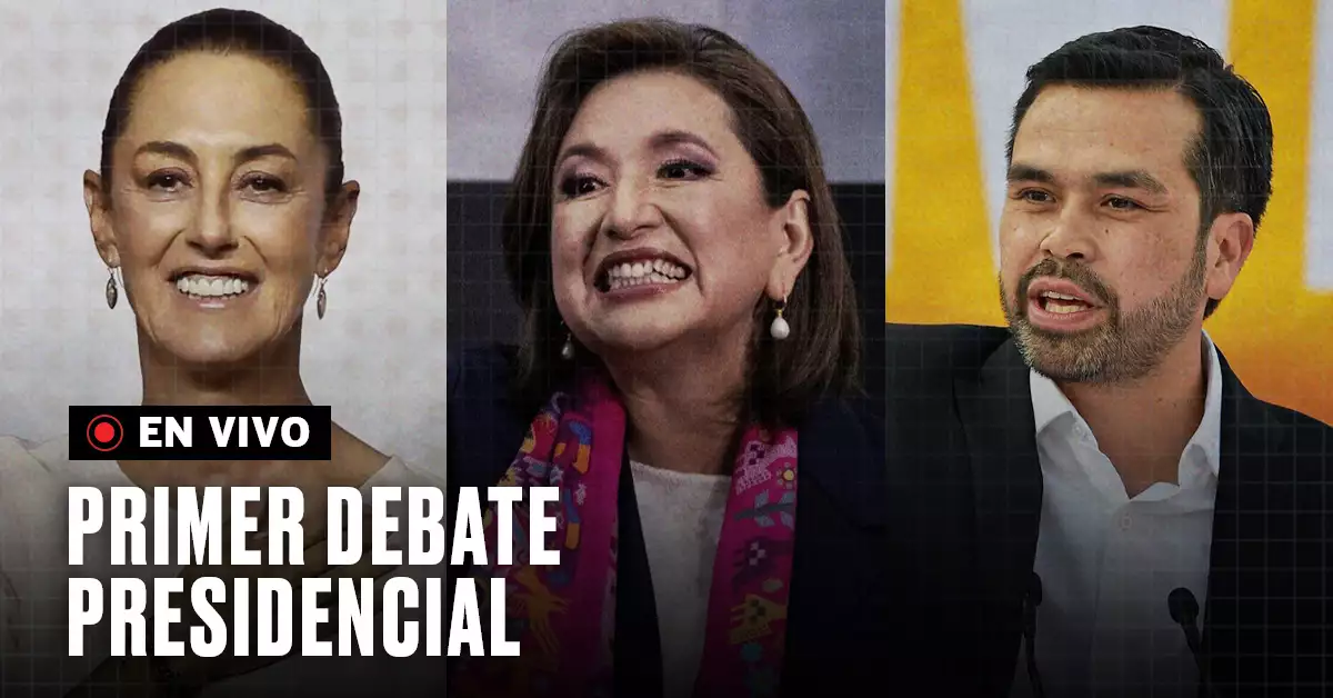 debate presidencial en vivo