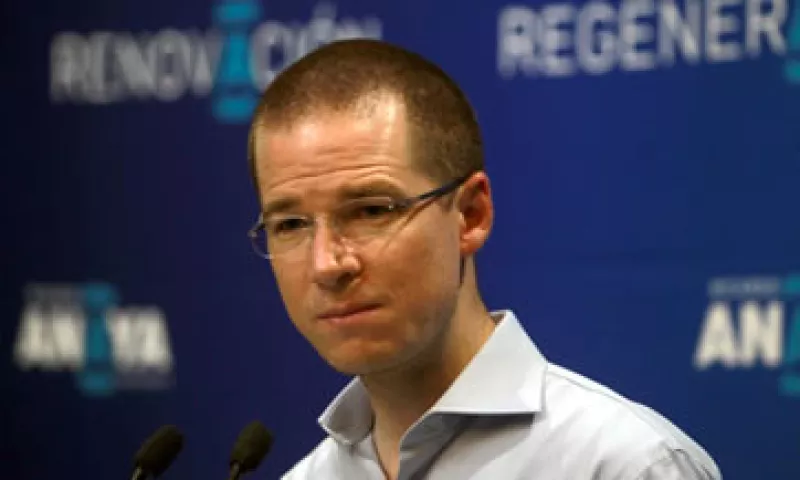 Ricardo Anaya, presidente nacional del PAN. (Foto: Notimex)