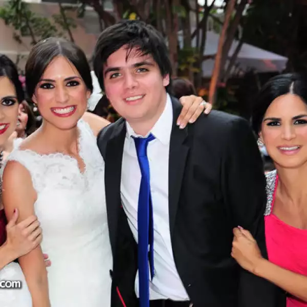 Alejandra, Regina, Bernardo y Mónica Uranga