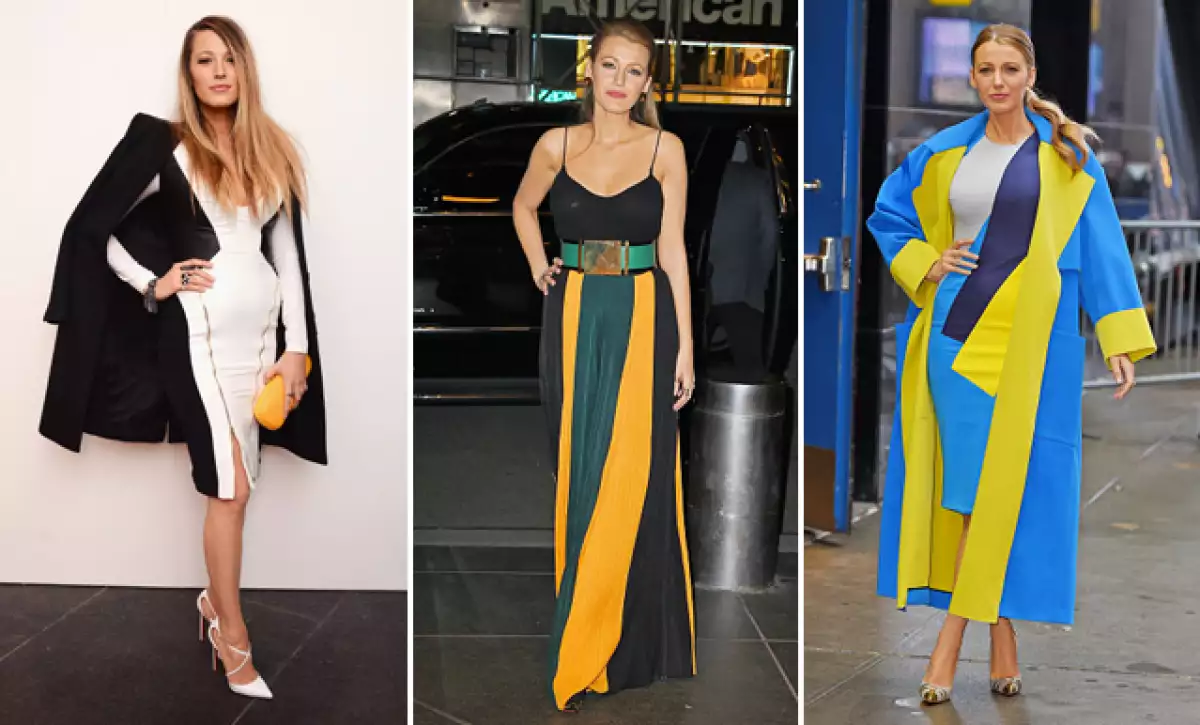 Desde su primer outfit a unas semanas de haber dado a luz, hasta uno de los más recientes, mismos que muestran que el color amarillo es el preferido de la actriz.