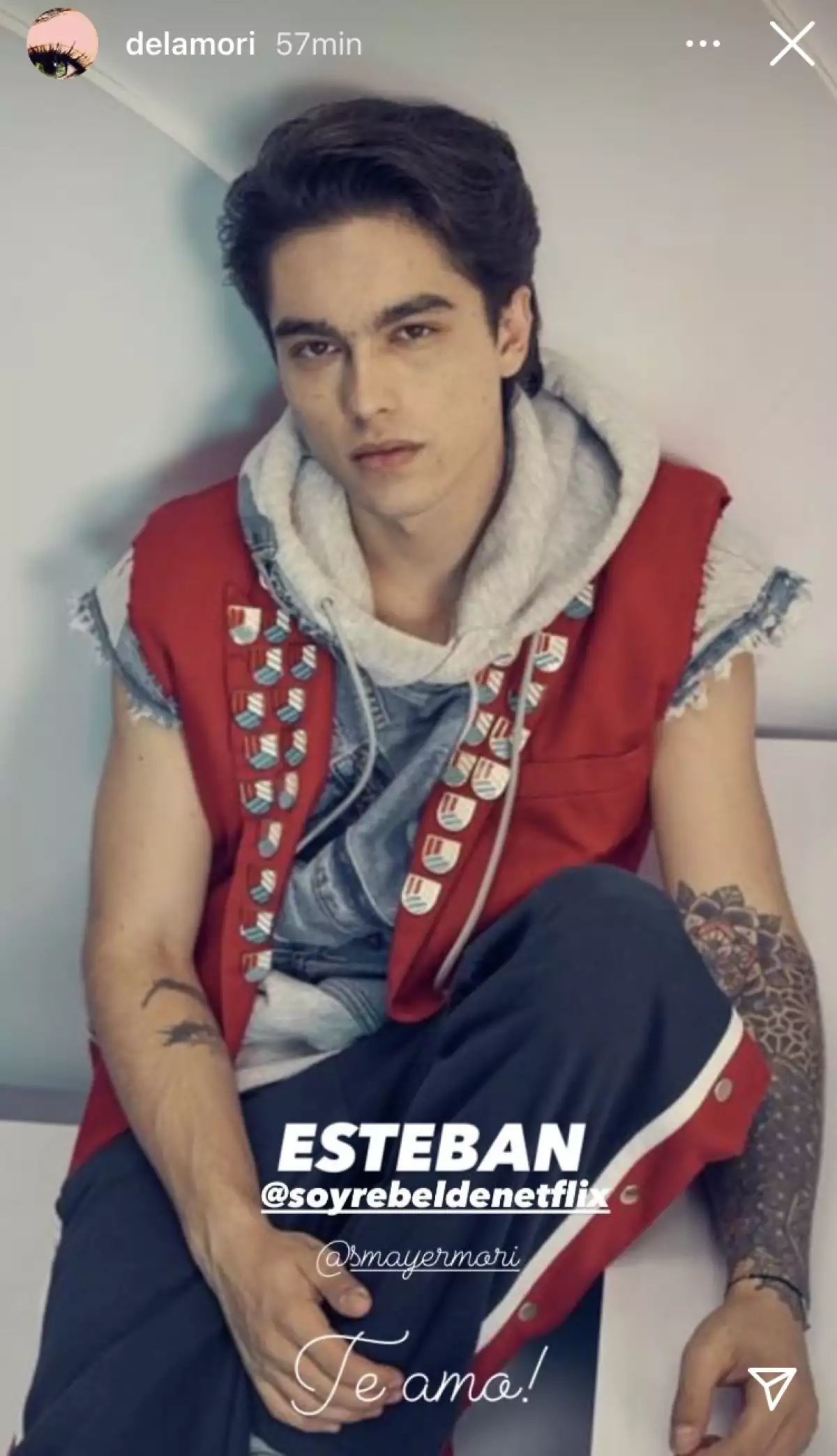 Bárbara Mori felicita a su hijo Sergio