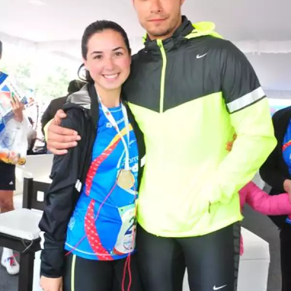 Fátima Torre y Brandon Peniche