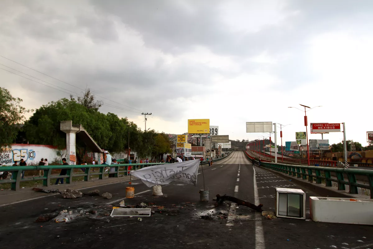 San Juan Ixhuatepec bloqueo autopista