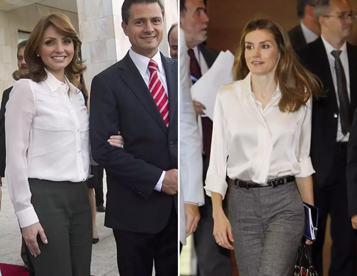 La primera dama de México ha ido separándose poco a poco de su look del pasado, y parece ser que la esposa del príncipe Felipe le ha servido como ejemplo.