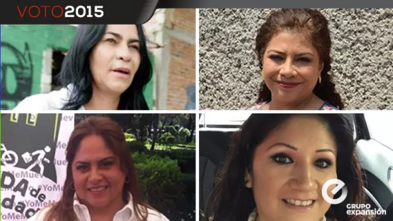 candidatas, iztapalapa, 2015