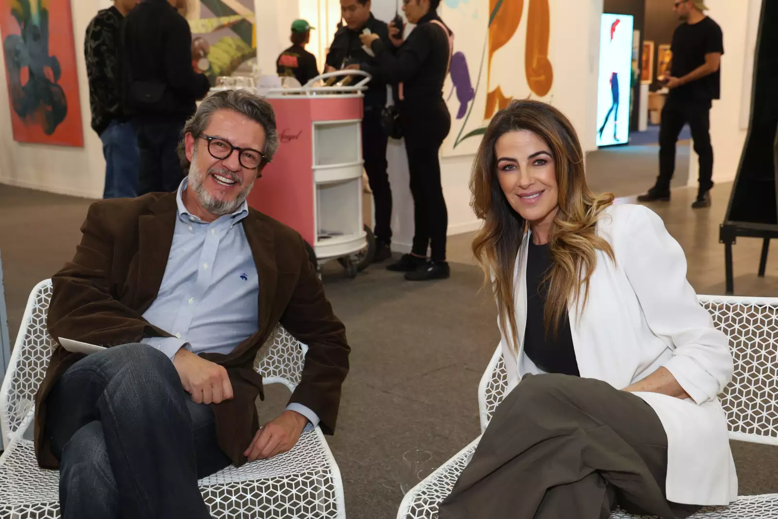 Carlos Uhthoff y Mara Contreras 